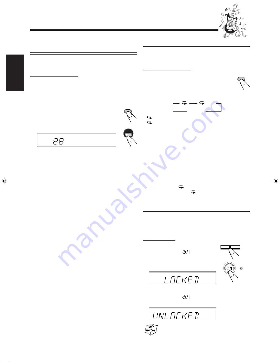 JVC CA-UXL30R Bruksanvisning Download Page 48