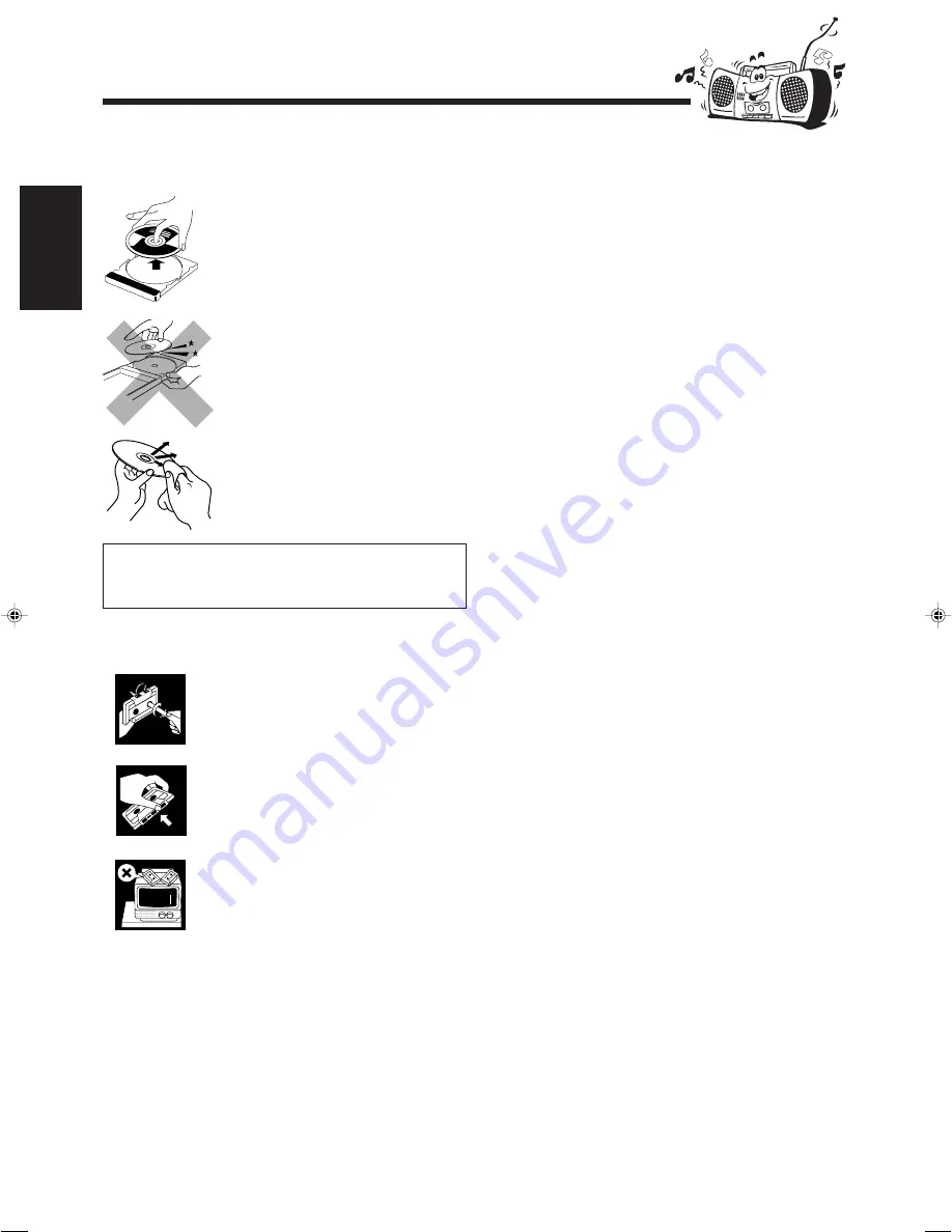 JVC CA-UXL30R Bruksanvisning Download Page 56