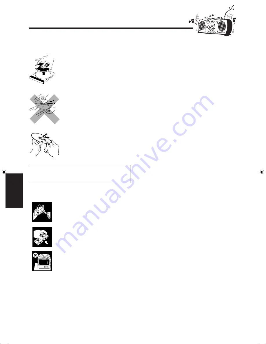 JVC CA-UXL30R Bruksanvisning Download Page 134