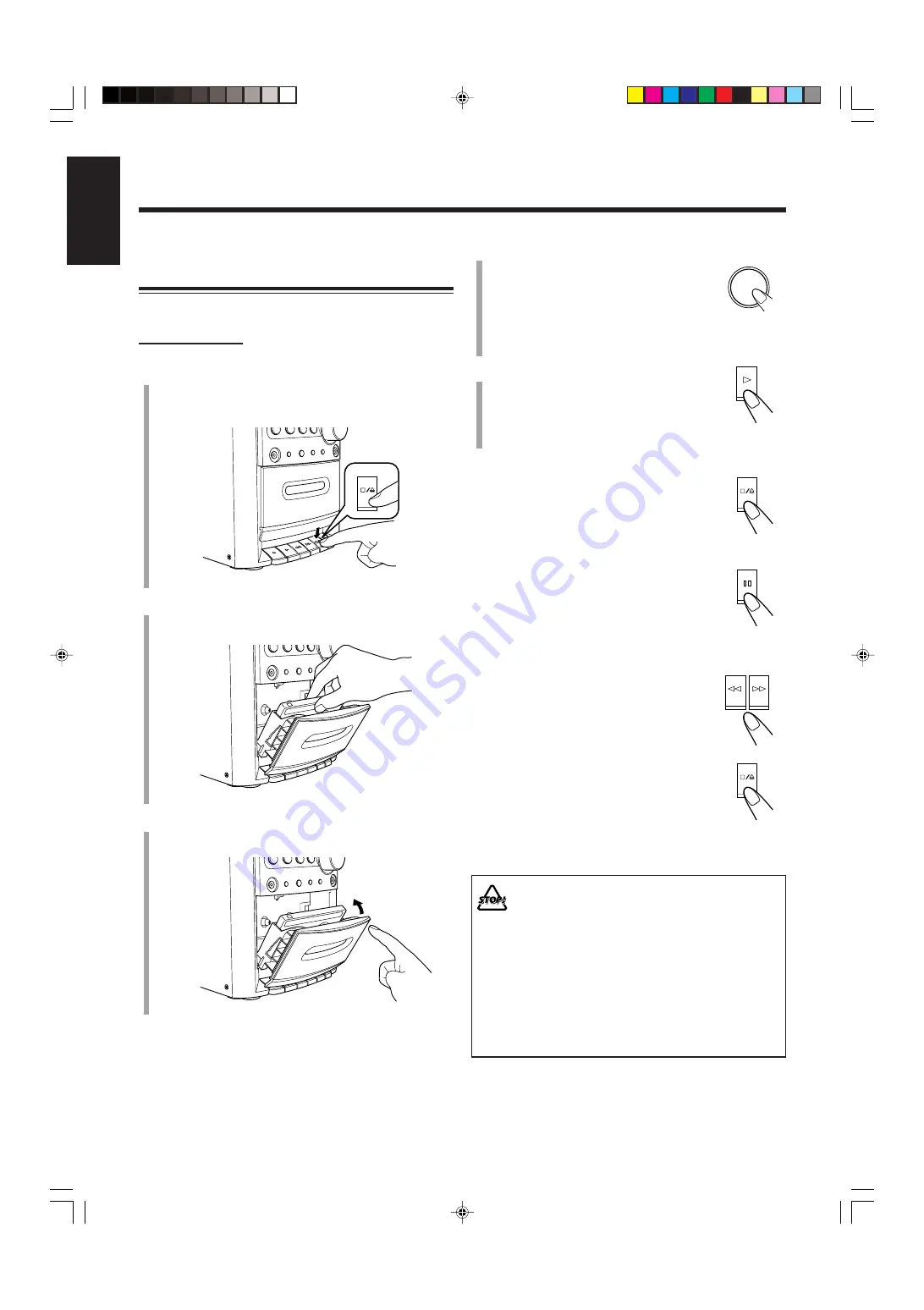 JVC CA-UXS11 Instructions Manual Download Page 22