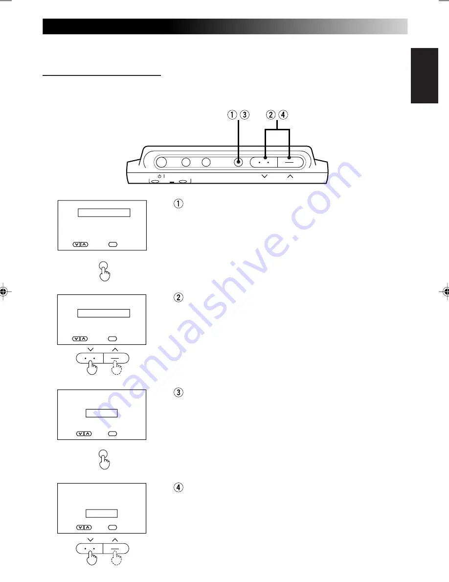 JVC Car LCD Monitor KV-M70 Instructions Manual Download Page 15