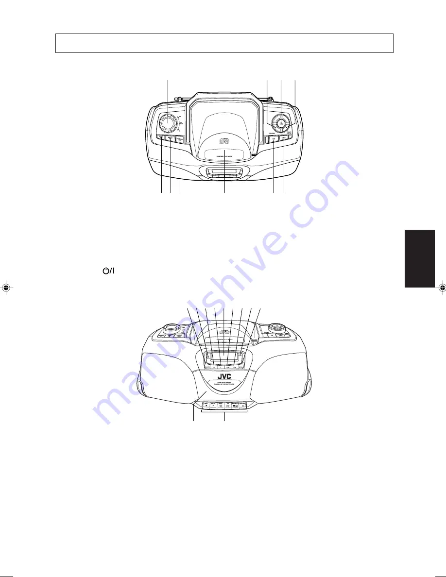 JVC CD Portable System RC-BX530SL (Dutch) Gebruiksaanwijzing Download Page 8