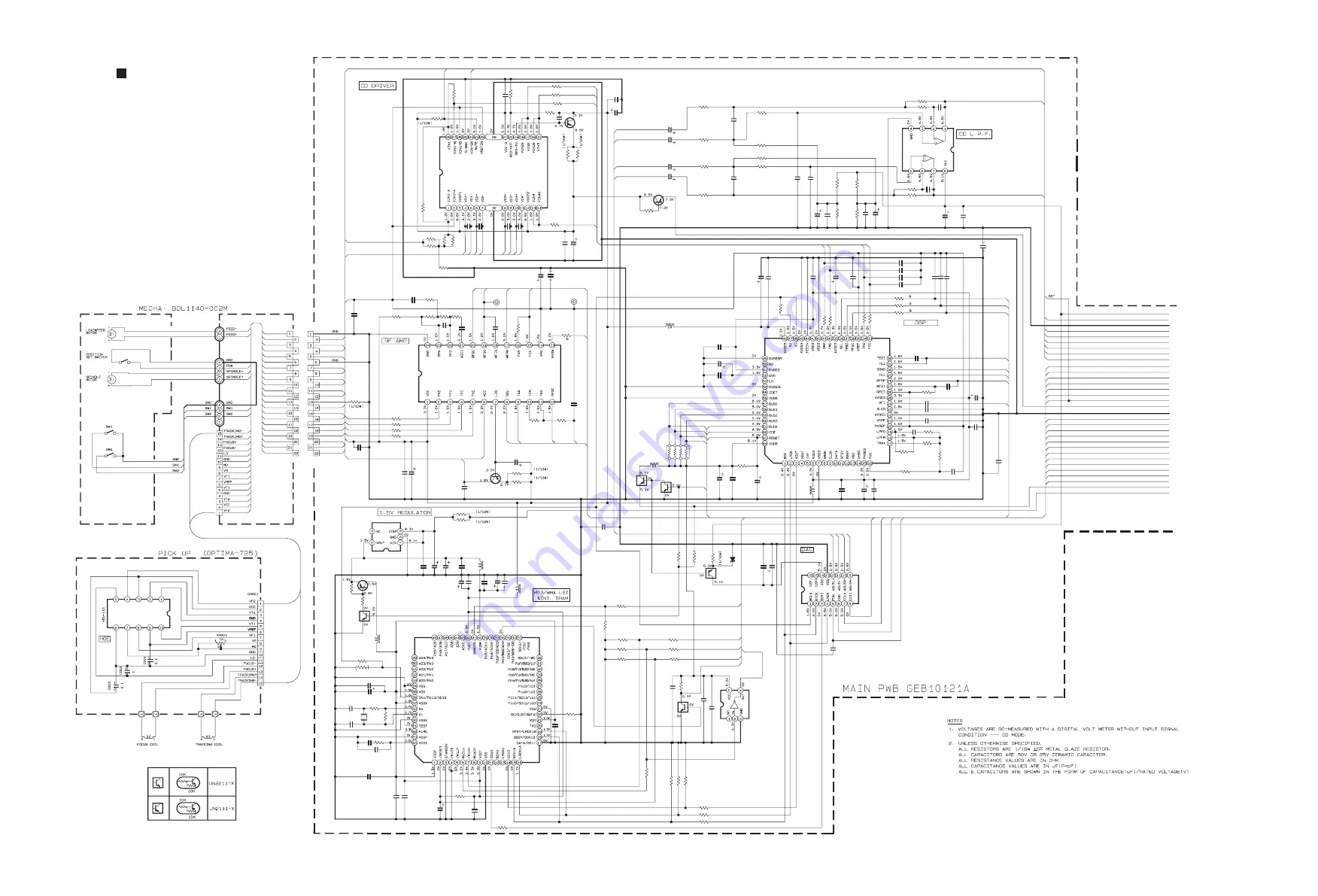 JVC CD Receiver KD-G417 Service Manual Download Page 42