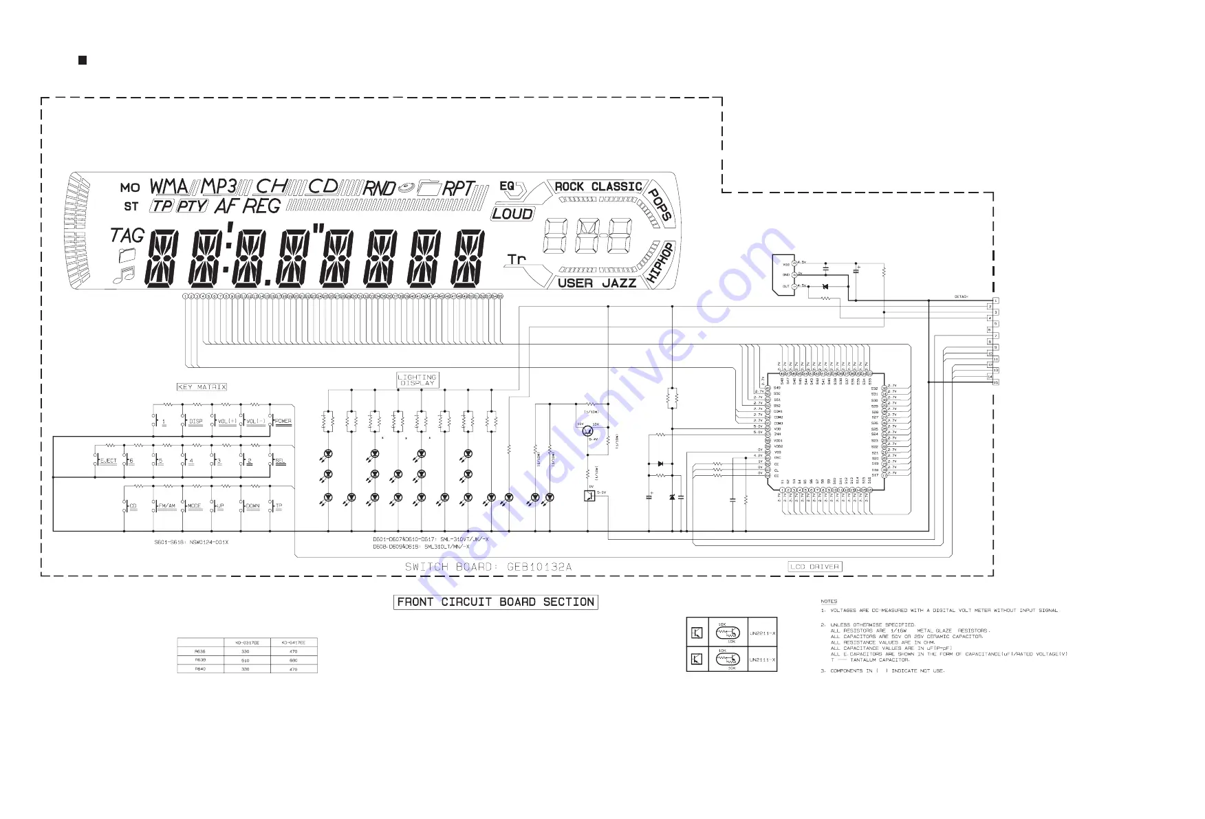 JVC CD Receiver KD-G417 Service Manual Download Page 43