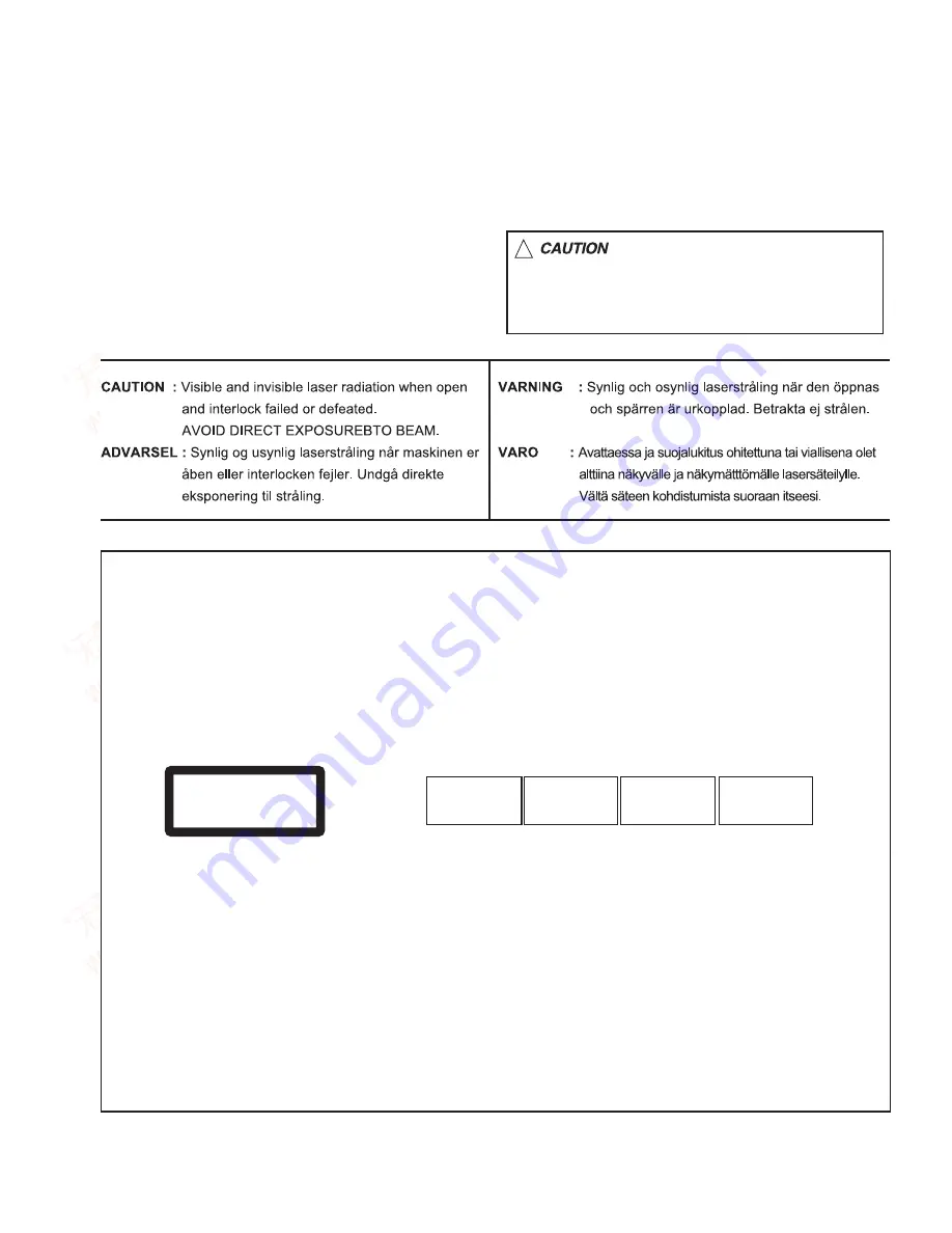 JVC CD Receiver KD-G807 Service Manual Download Page 5