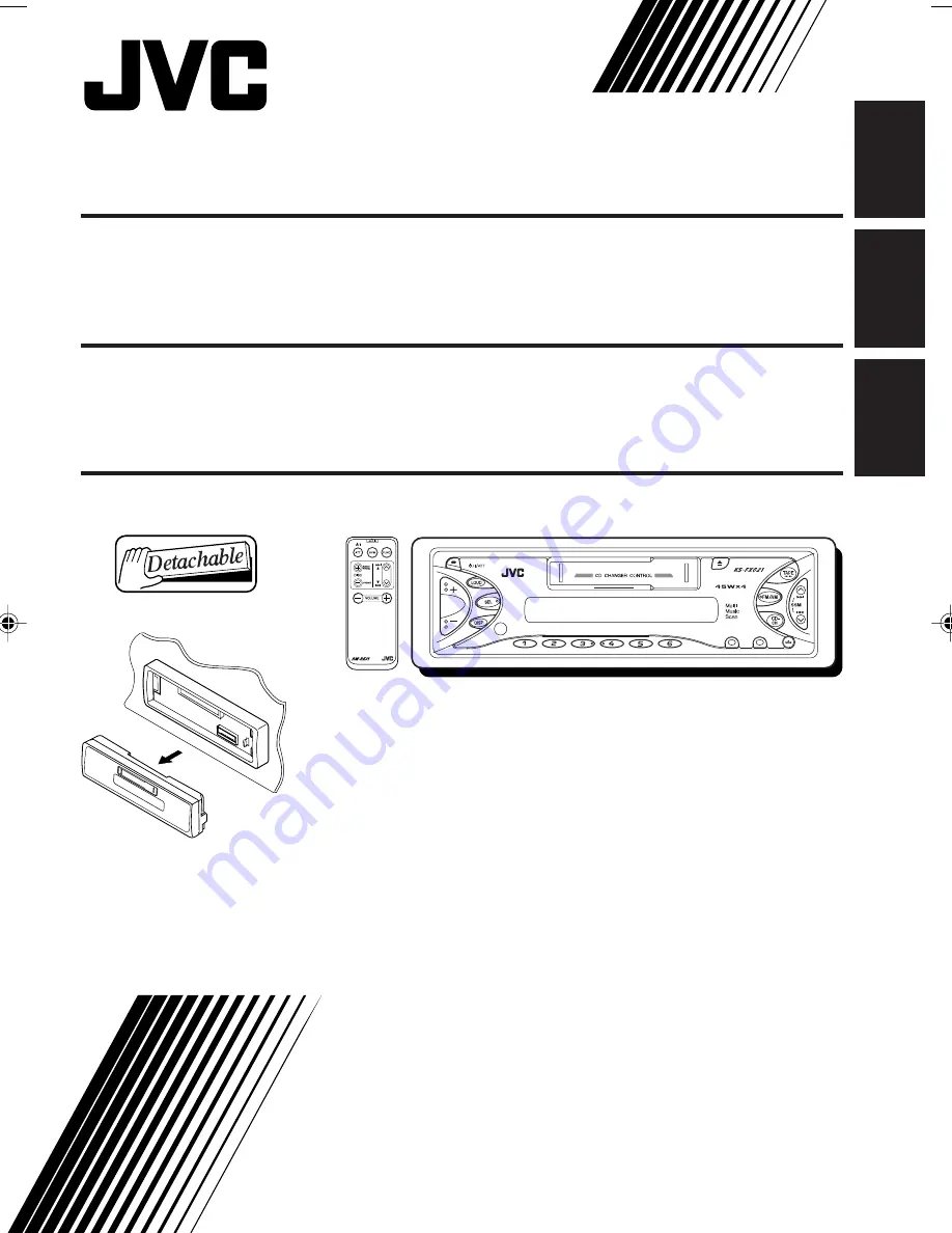 JVC CDA-5755 Instructions Manual Download Page 1