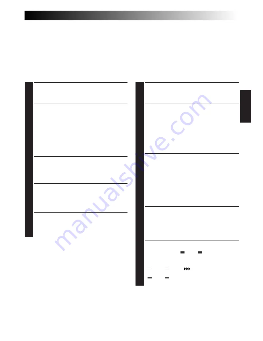 JVC Compact VHS Owner'S Manual Download Page 30