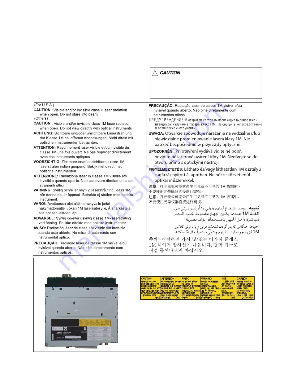 JVC CP-R430JD Service Manual Download Page 7