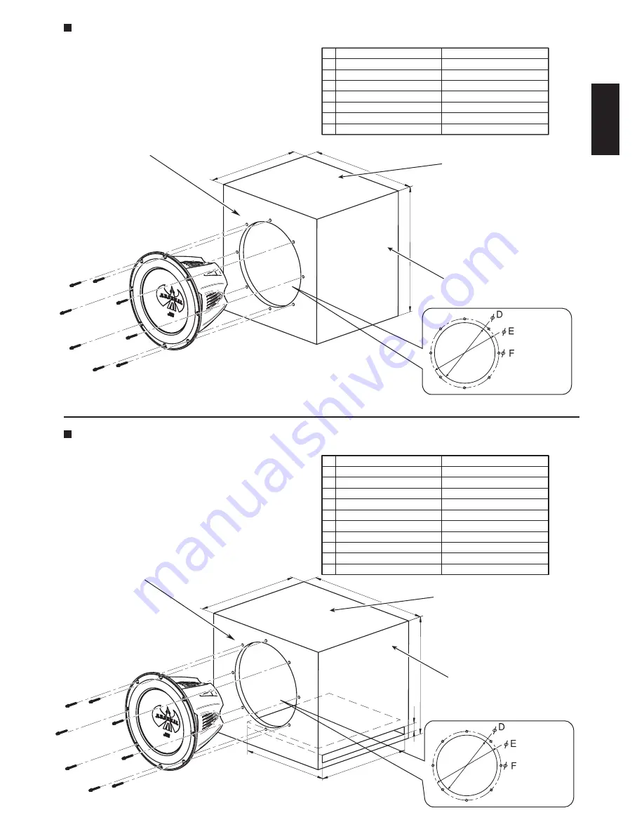 JVC CS-AW7040 - 10 Inch Dual 4 Ohm 1800 Watts Subwoofer User Manual Download Page 5