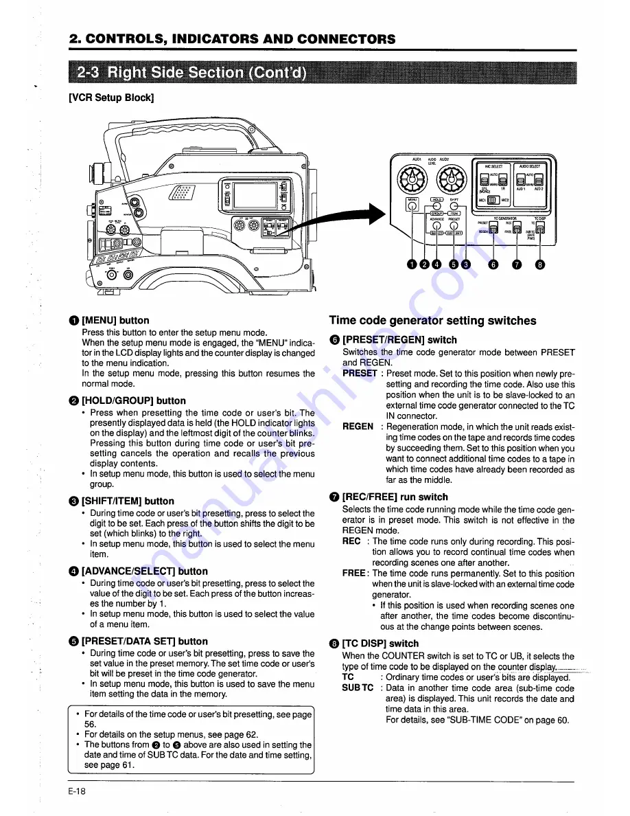 JVC D-9 DY-70 Скачать руководство пользователя страница 16