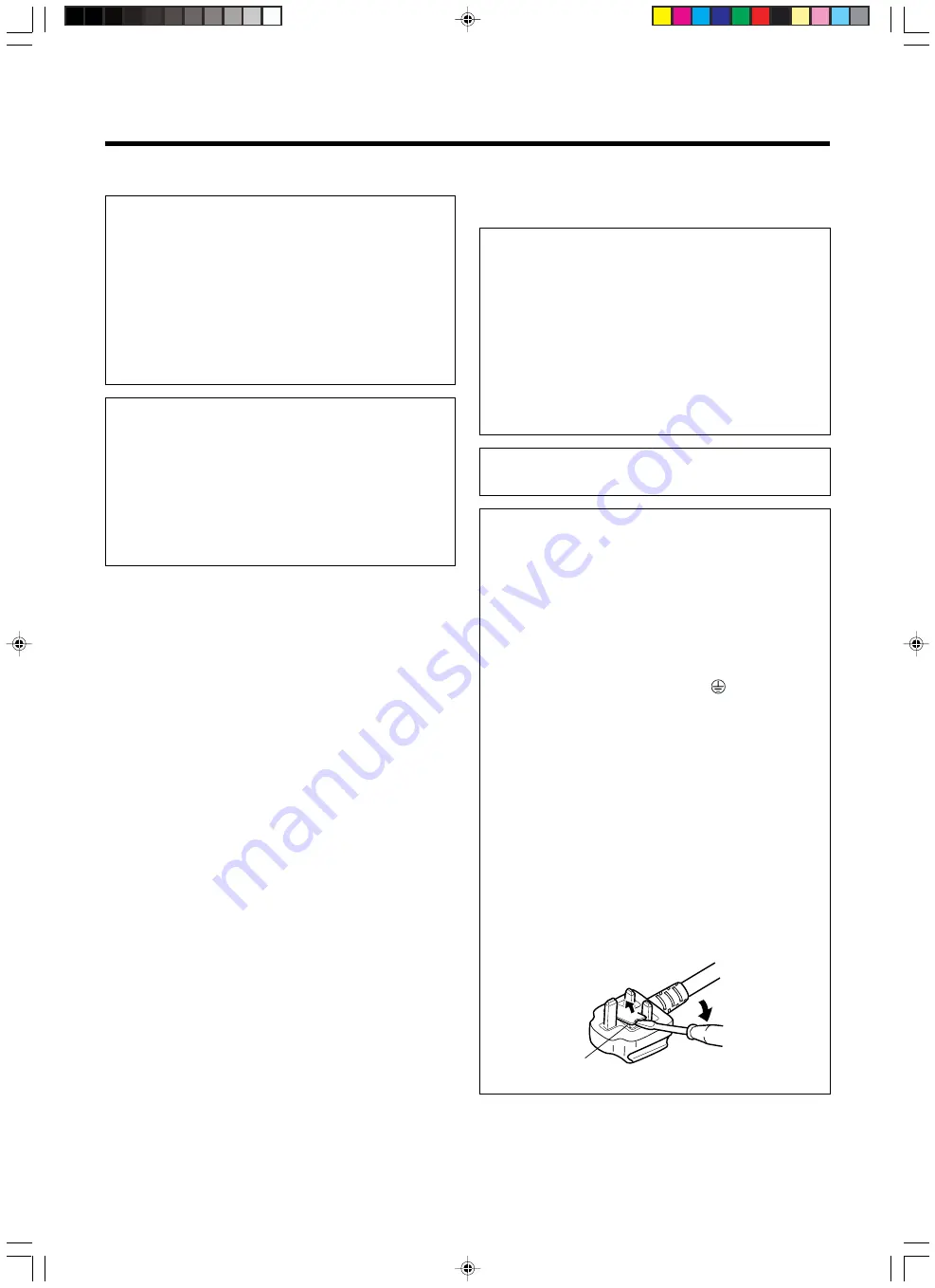 JVC D-ILA DLA-SX21S Instructions Manual Download Page 4