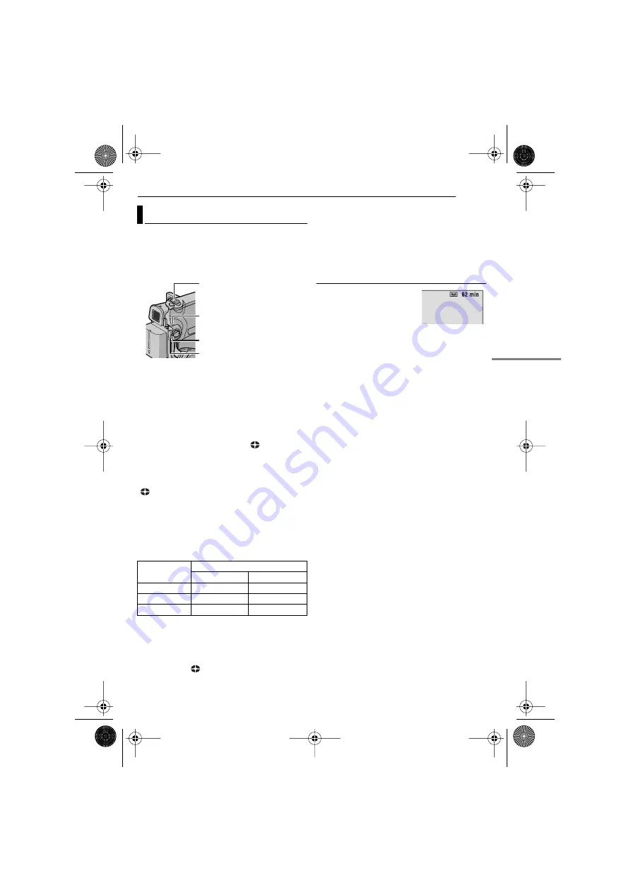 JVC D350 - GR Camcorder - 680 KP Instructions Manual Download Page 61