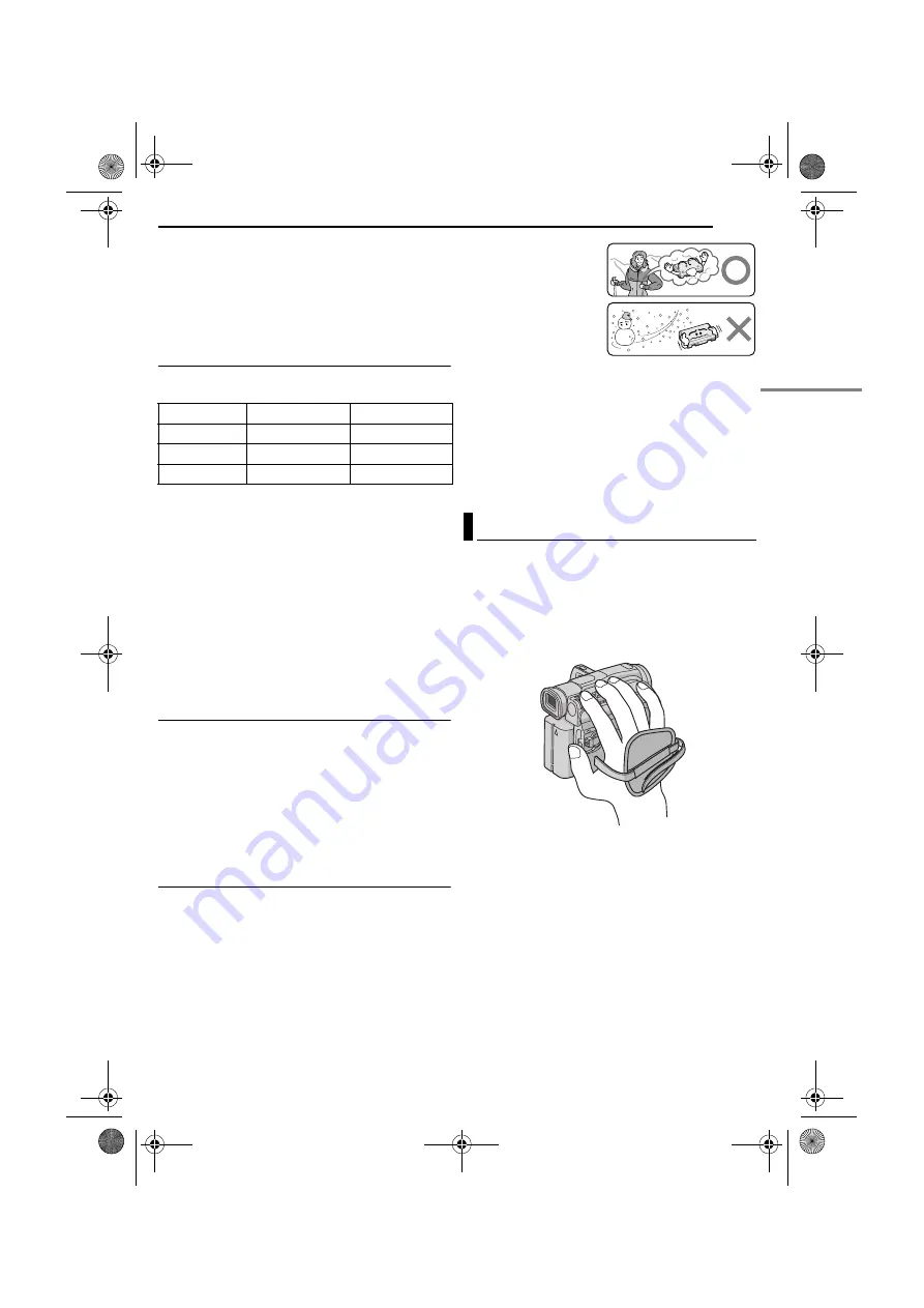 JVC Digital Video Camera GR-D34 Instructions Manual Download Page 7