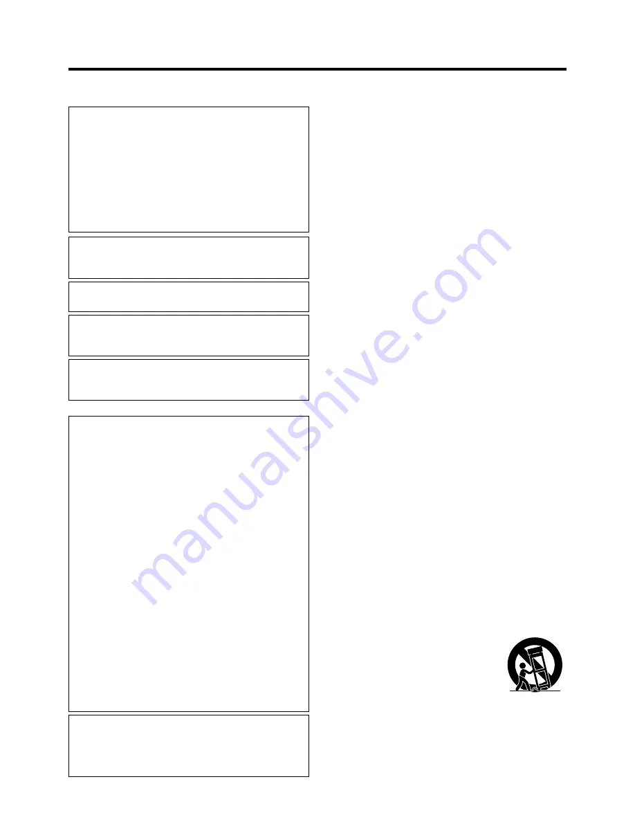 JVC DLA-HX2E Instructions Manual Download Page 2