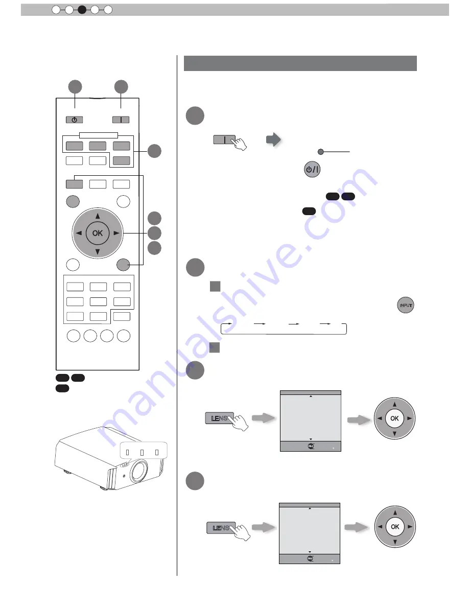 JVC DLA-RS55U Instructions Manual Download Page 36