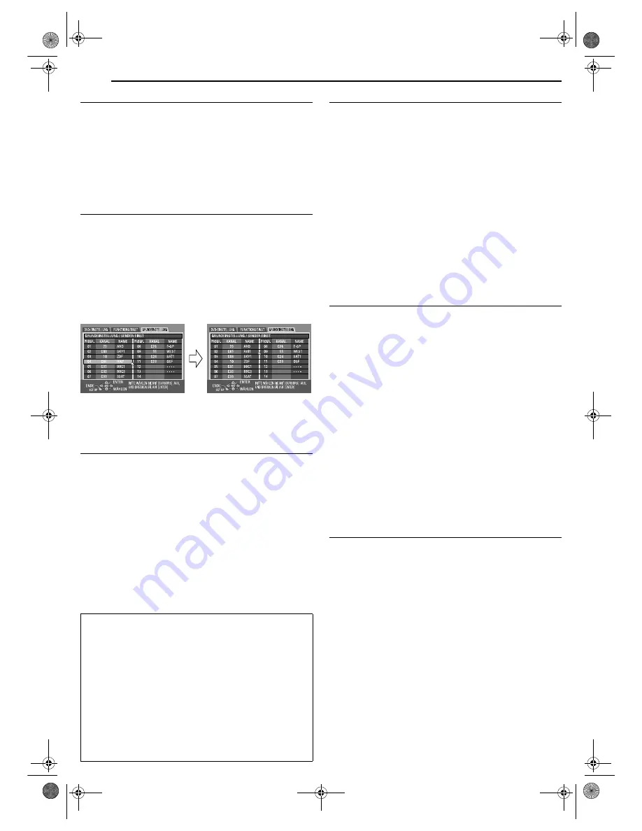 JVC DR-MV1S (German) Bedienungsanleitung Download Page 84