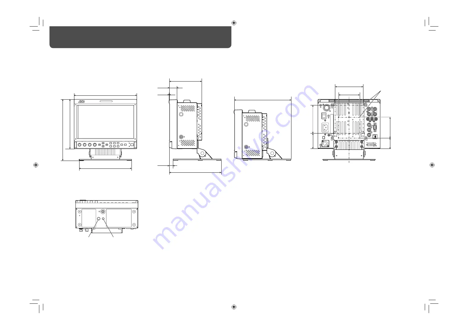 JVC DT-V9L3DY - Broadcast Studio Monitor Скачать руководство пользователя страница 22