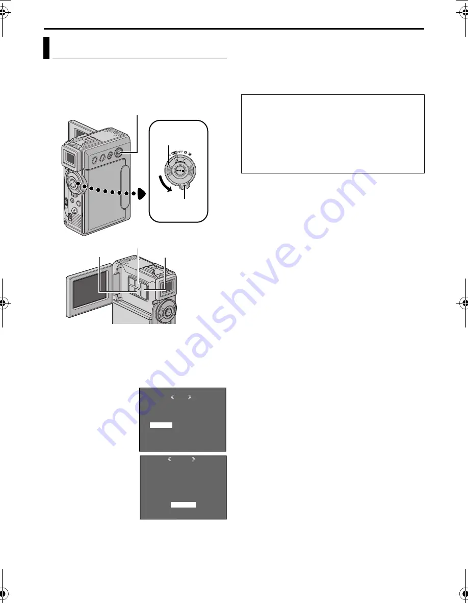 JVC DVP7U - Digital Camcorder w/ 1.02 Megapixel CCD Instructions Manual Download Page 36