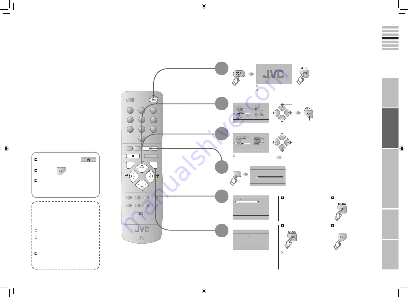 JVC DynaPix LT-32G80BU (Dutch) Instructions Manual Download Page 9