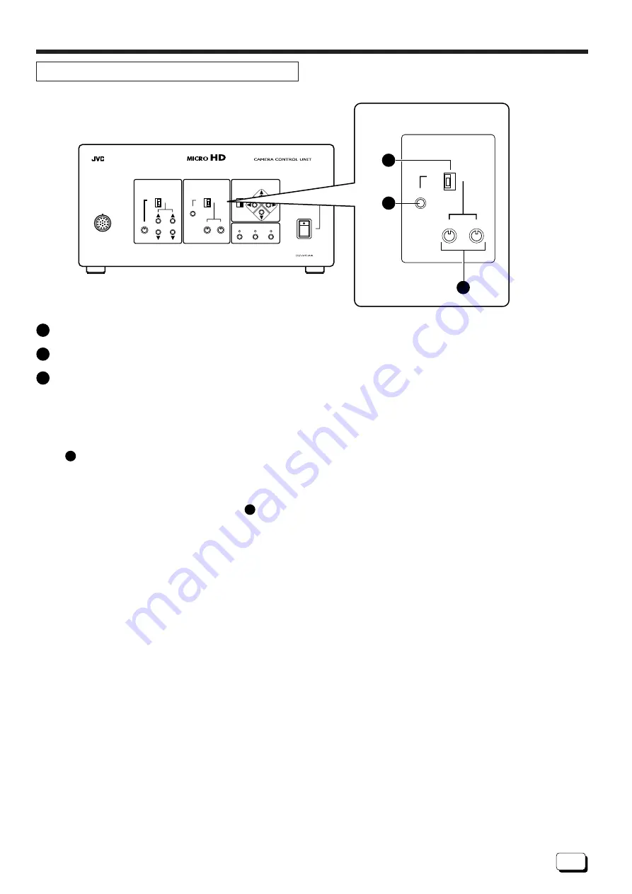 JVC DZ-VCA3U - 3-ccd Micro Hdtv Camera Instructions Manual Download Page 13