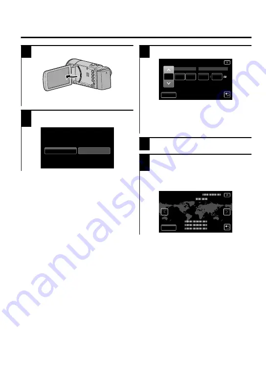 JVC EVERIO GZ-HM440U Basic User'S Manual Download Page 12