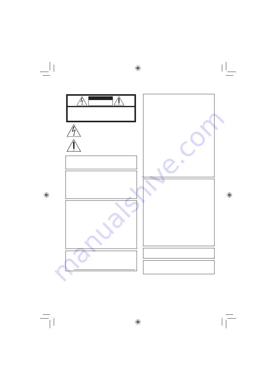 JVC Everio GZ-MG130 Instructions Manual Download Page 2