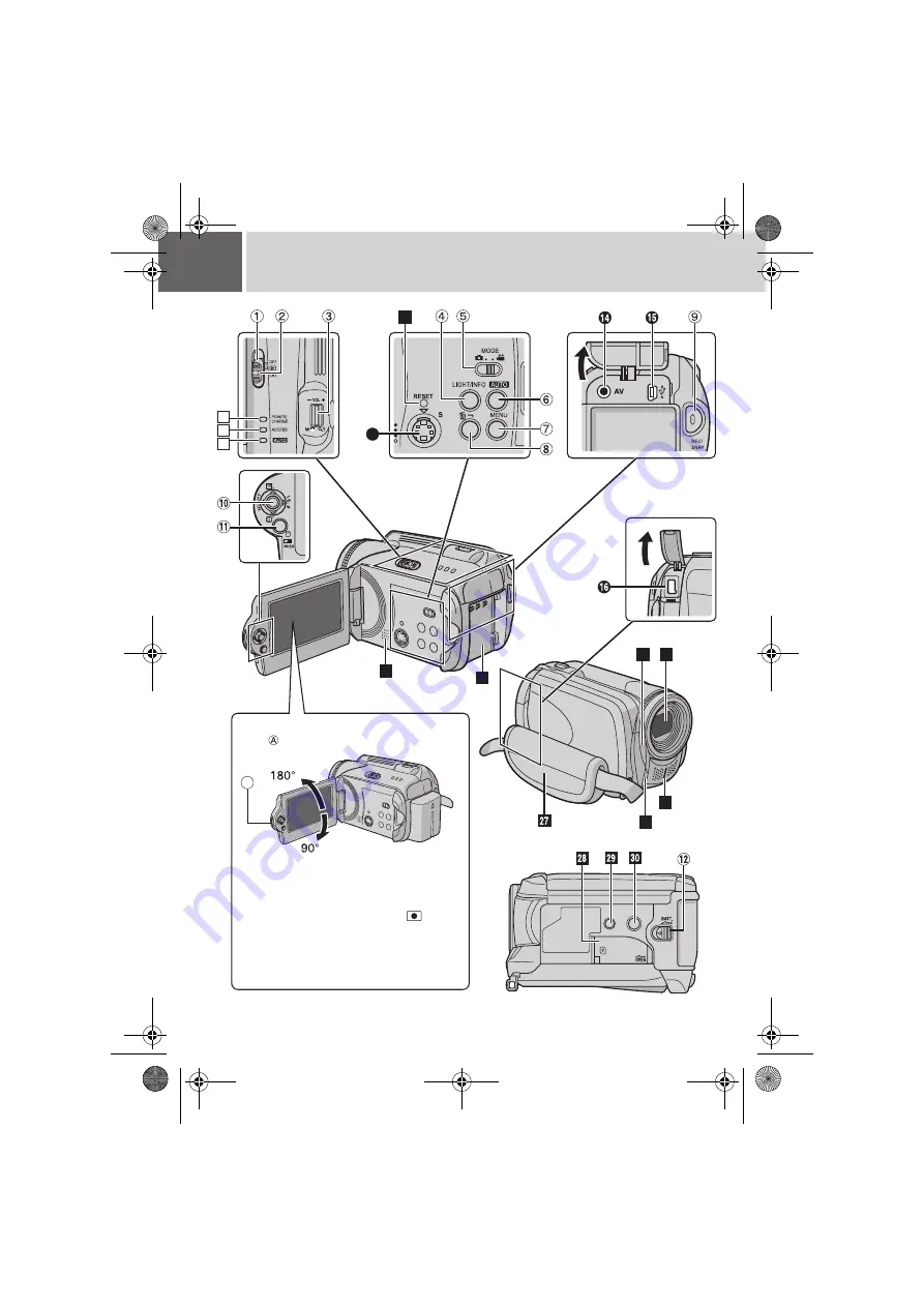 JVC EVERIO GZ-MG47E Instructions Manual Download Page 10