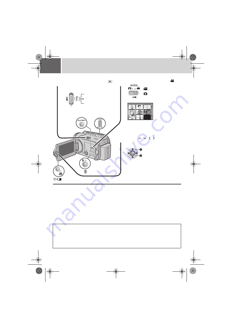 JVC EVERIO GZ-MG47E Instructions Manual Download Page 28