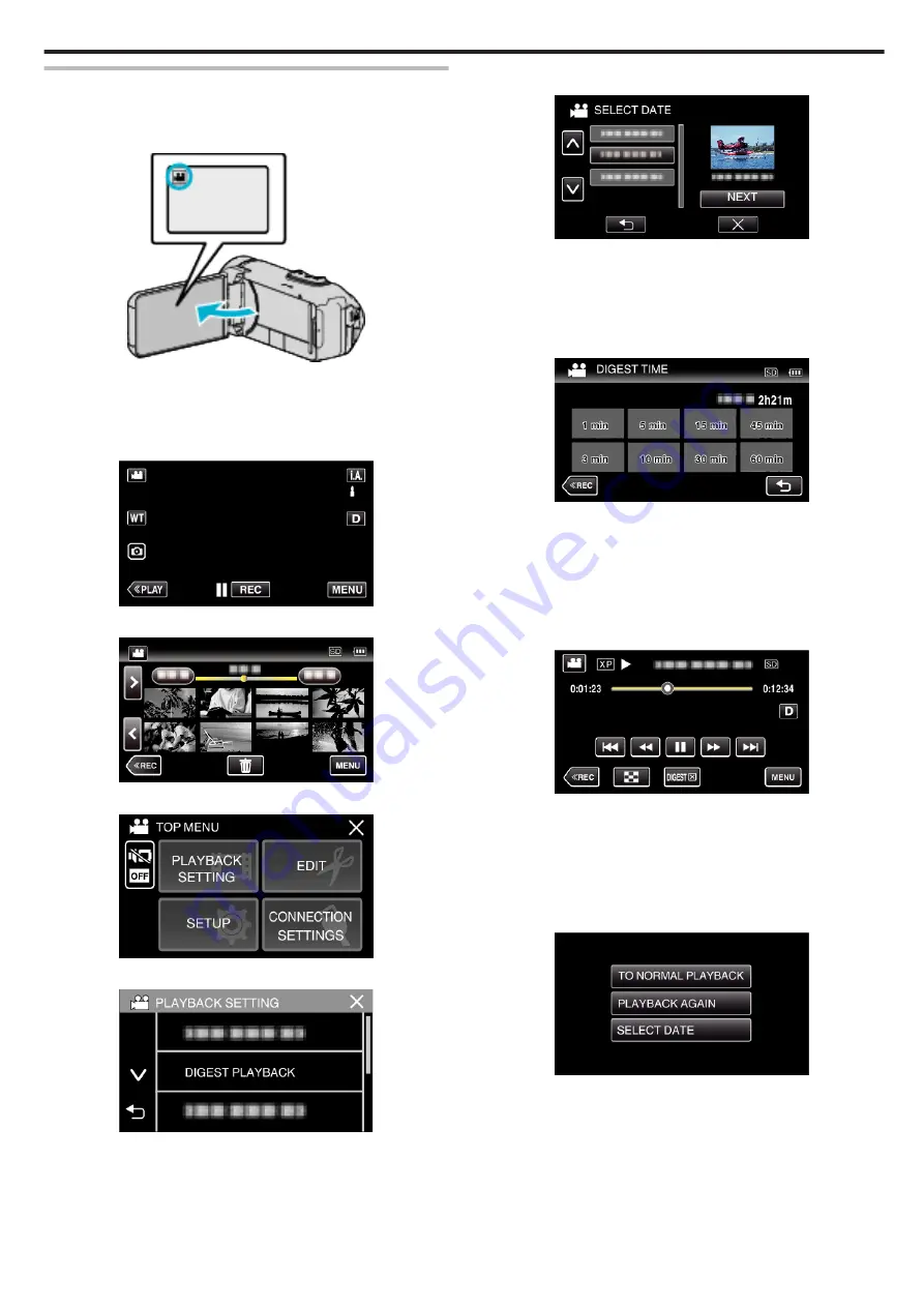 JVC Everio GZ-R320U Basic User'S Manual Download Page 75