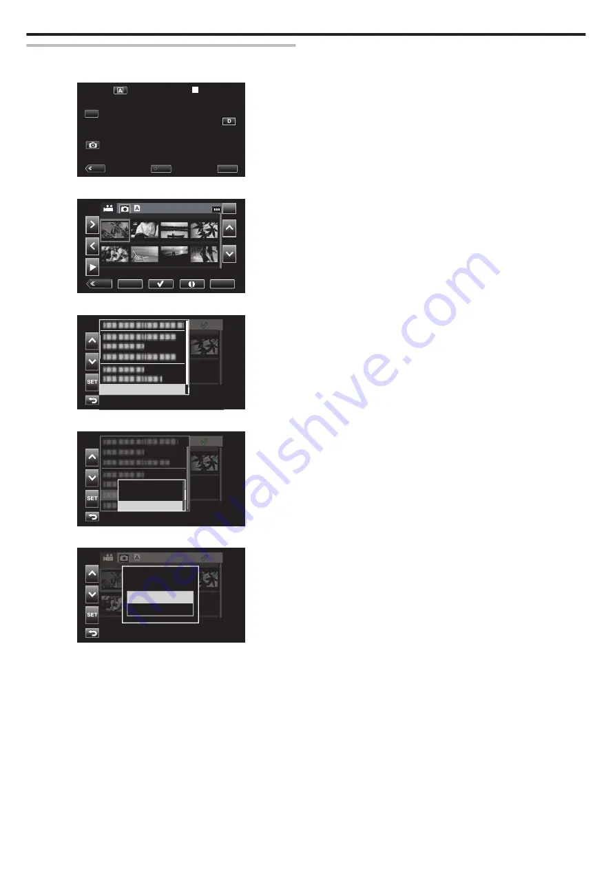 JVC Everio GZ-RY980 Detailed User Manual Download Page 62