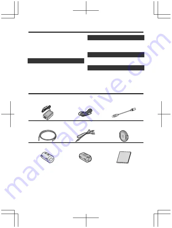 JVC Everio R GZ-RX621BE Basic User'S Manual Download Page 6