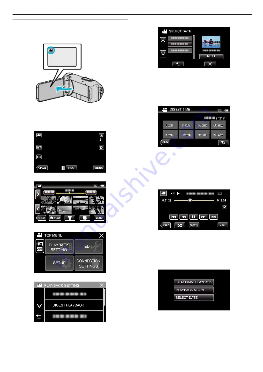 JVC Everio R GZ-RX640 Detailed User Manual Download Page 63