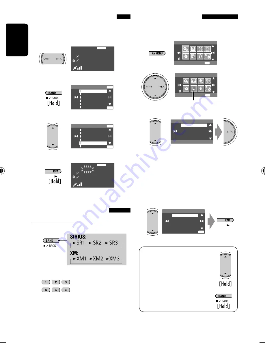 JVC Exad KD-ADV38 Instructions Manual Download Page 42