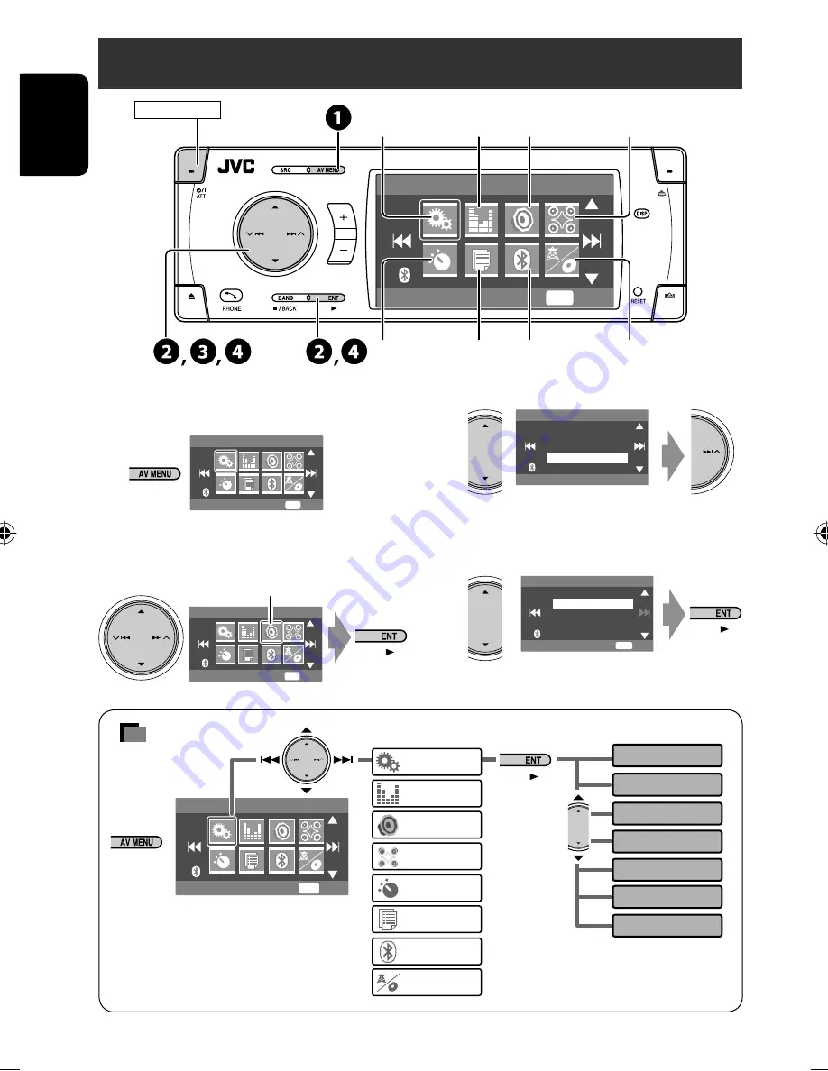 JVC Exad KD-ADV38 Instructions Manual Download Page 48