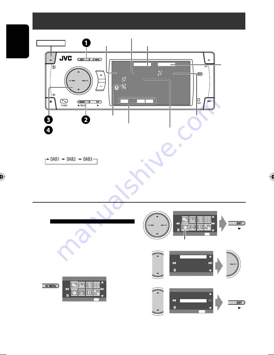 JVC Exad KD-ADV38 Instructions Manual Download Page 122