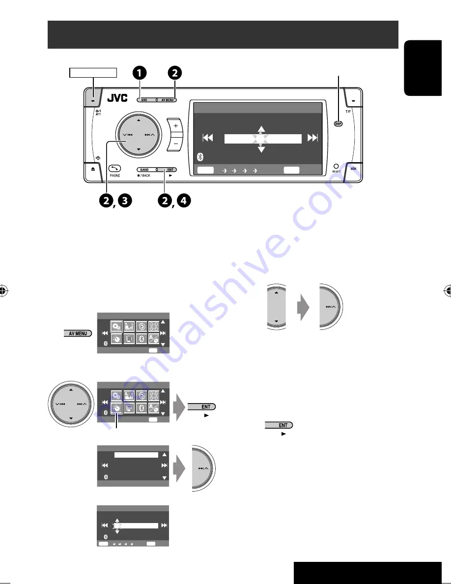 JVC Exad KD-ADV38 Instructions Manual Download Page 129