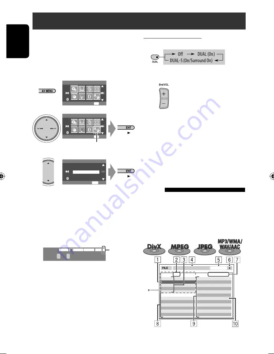 JVC Exad KD-ADV38 Скачать руководство пользователя страница 262