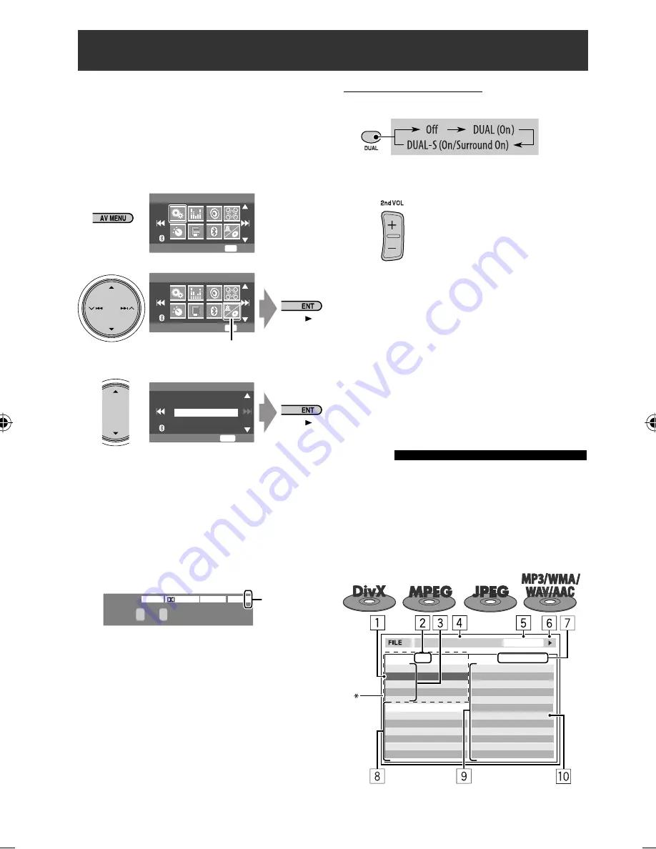 JVC Exad KD-ADV38 Instructions Manual Download Page 336