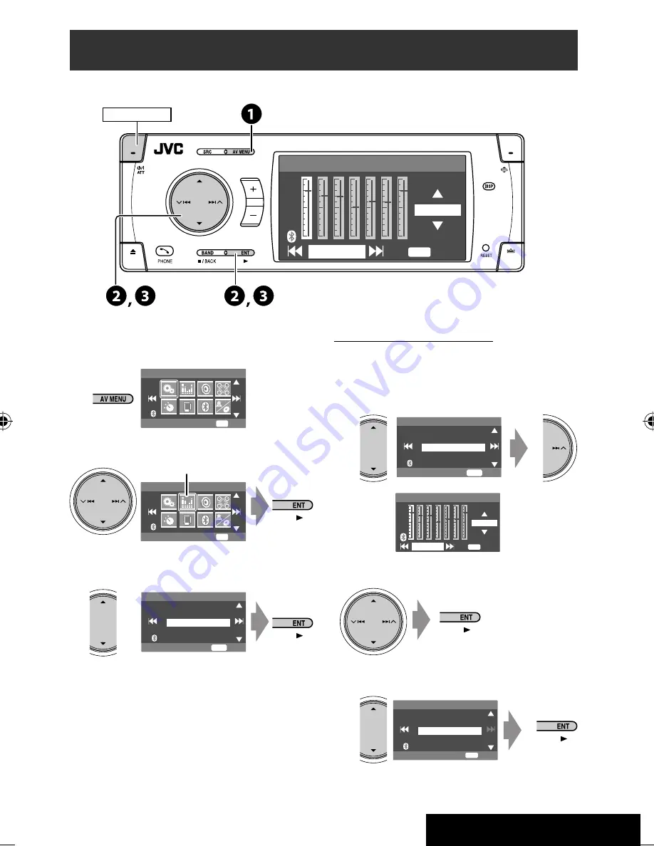 JVC Exad KD-ADV38 Instructions Manual Download Page 353