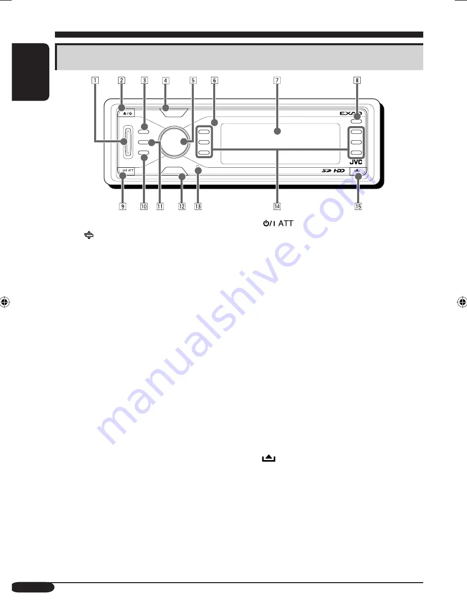 JVC EXAD KD-NX901 Instructions Manual Download Page 10