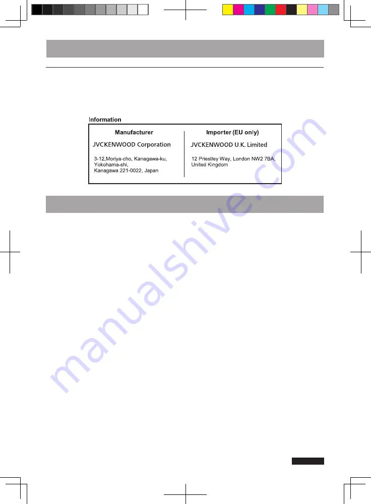 JVC GD-W213L Instructions Manual Download Page 5