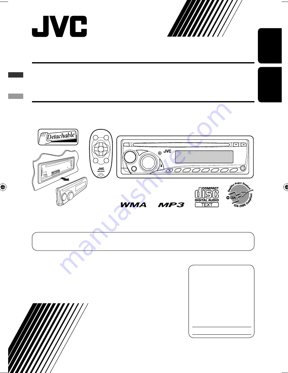 JVC GET0483-001A Instruction Manual Download Page 113