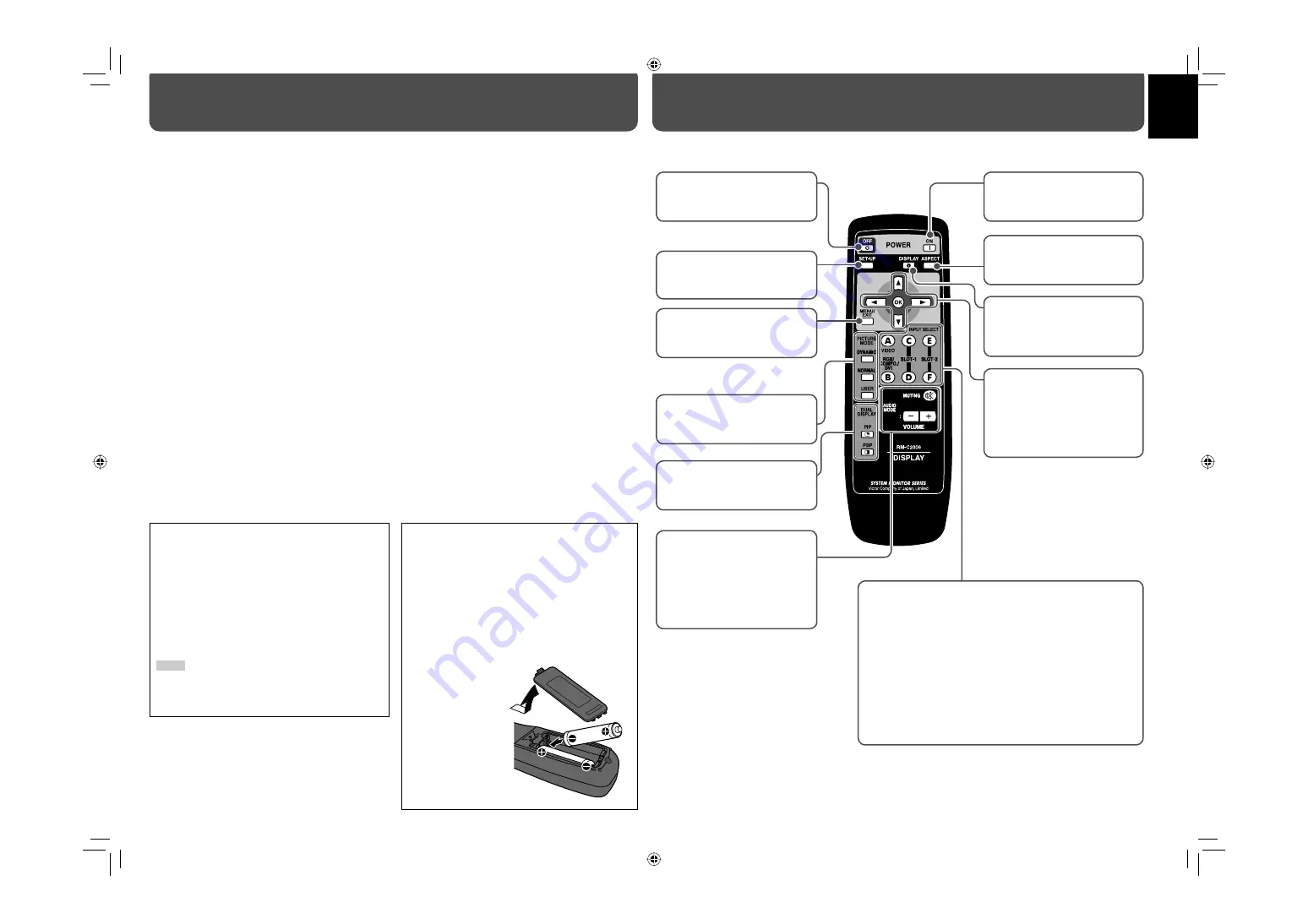 JVC GM-H40L2 Instructions Manual Download Page 4