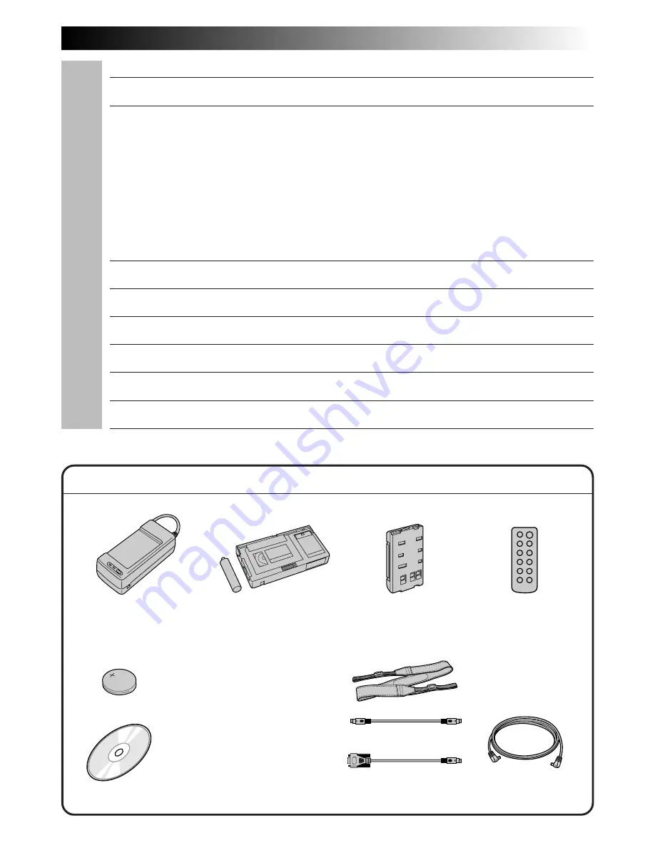 JVC GR-AXM700 Instructions Manual Download Page 9