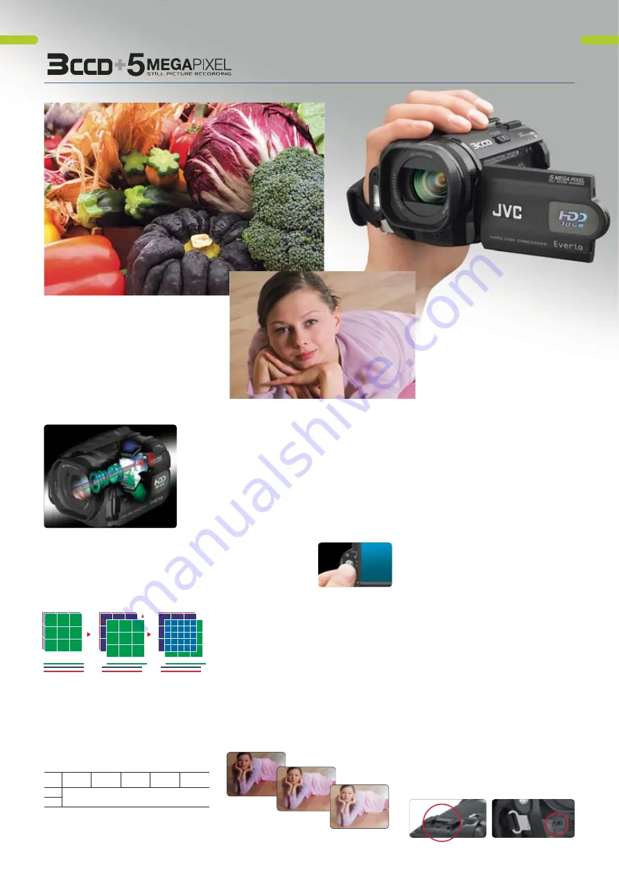 JVC GR-D370 - Camcorder - 800 KP Скачать руководство пользователя страница 15