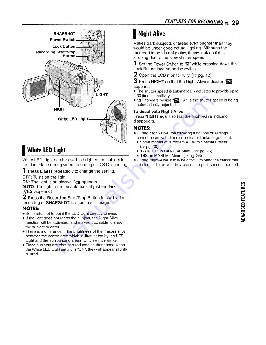 JVC GR-D72 Скачать руководство пользователя страница 29