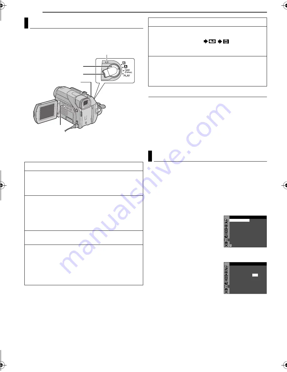 JVC GR-D74 Instructions Manual Download Page 8