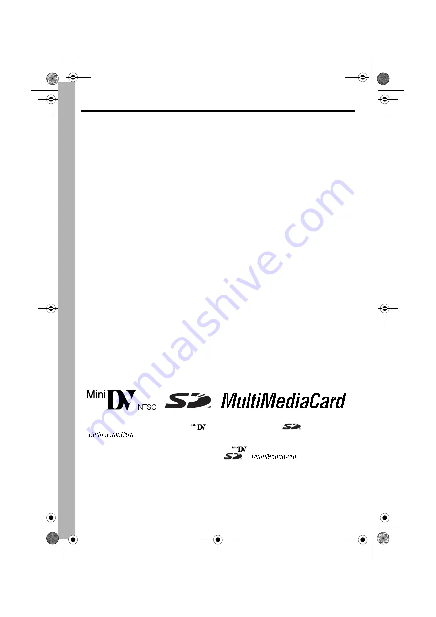 JVC GR-DV801 Instructions Manual Download Page 4