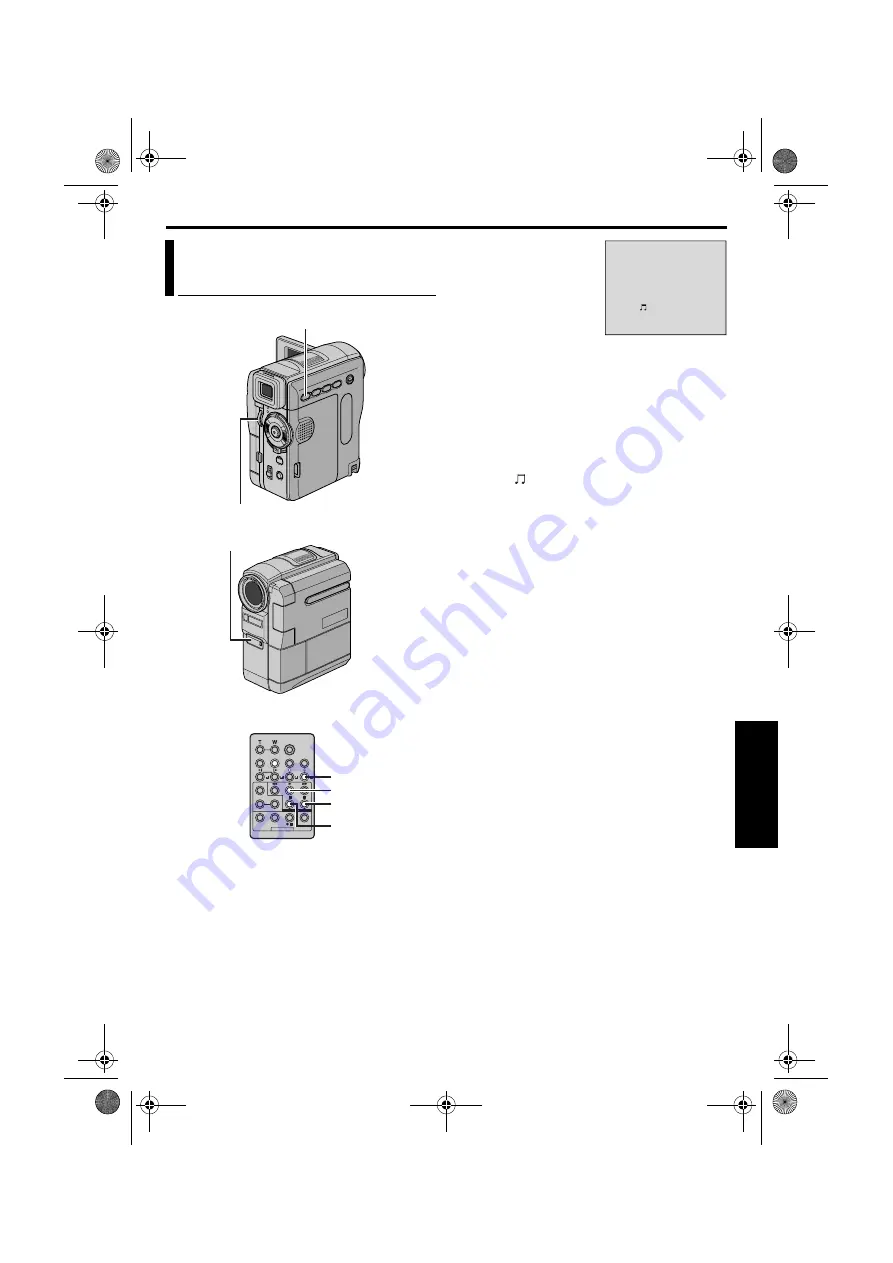 JVC GR-DVX400 Instructions Manual Download Page 71