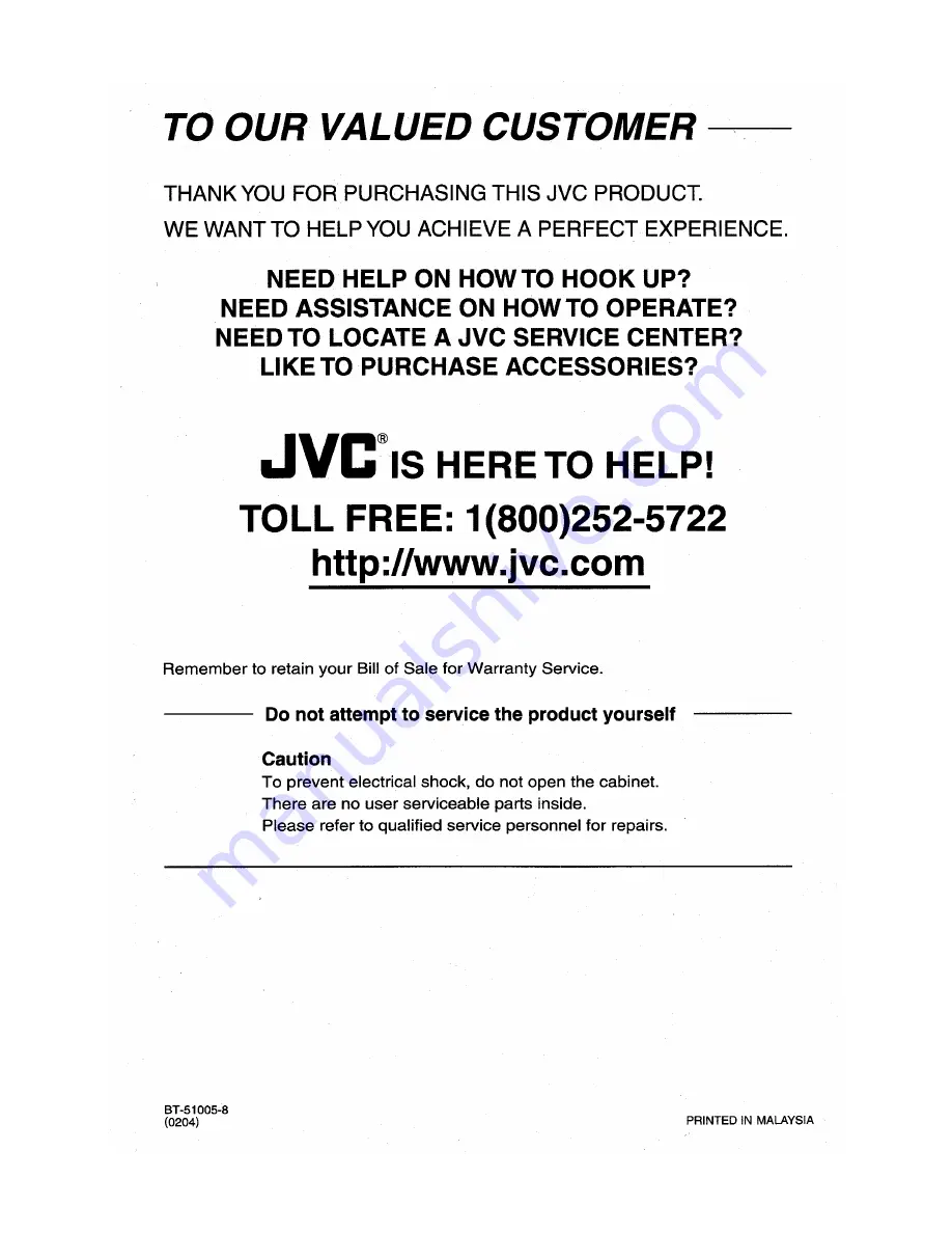 JVC GR-DX77 Instructions Manual Download Page 73